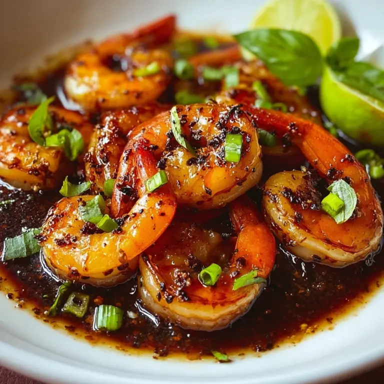 Hawaiian Garlic Shrimp with a Sweet Twist Recipe