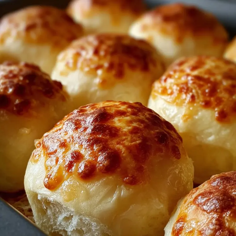 Baked Cheese Buns Recipe