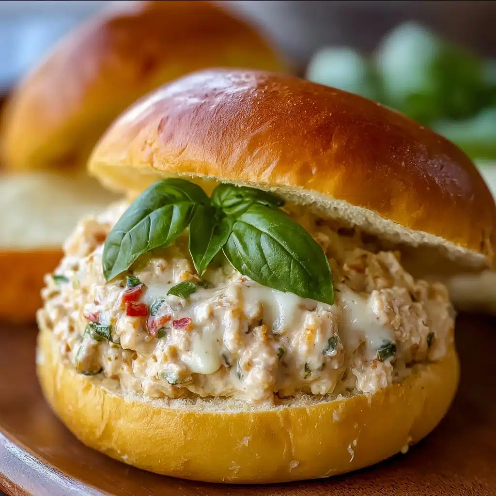 Chicken Alfredo Sloppy Joes Recipe - Recipe Image