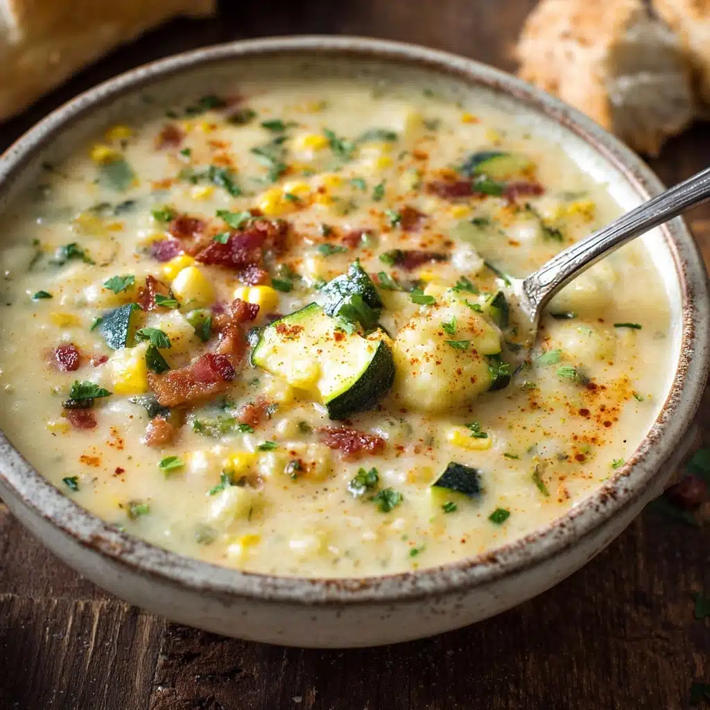 Summer Corn and Zucchini Chowder Recipe - Recipe Image