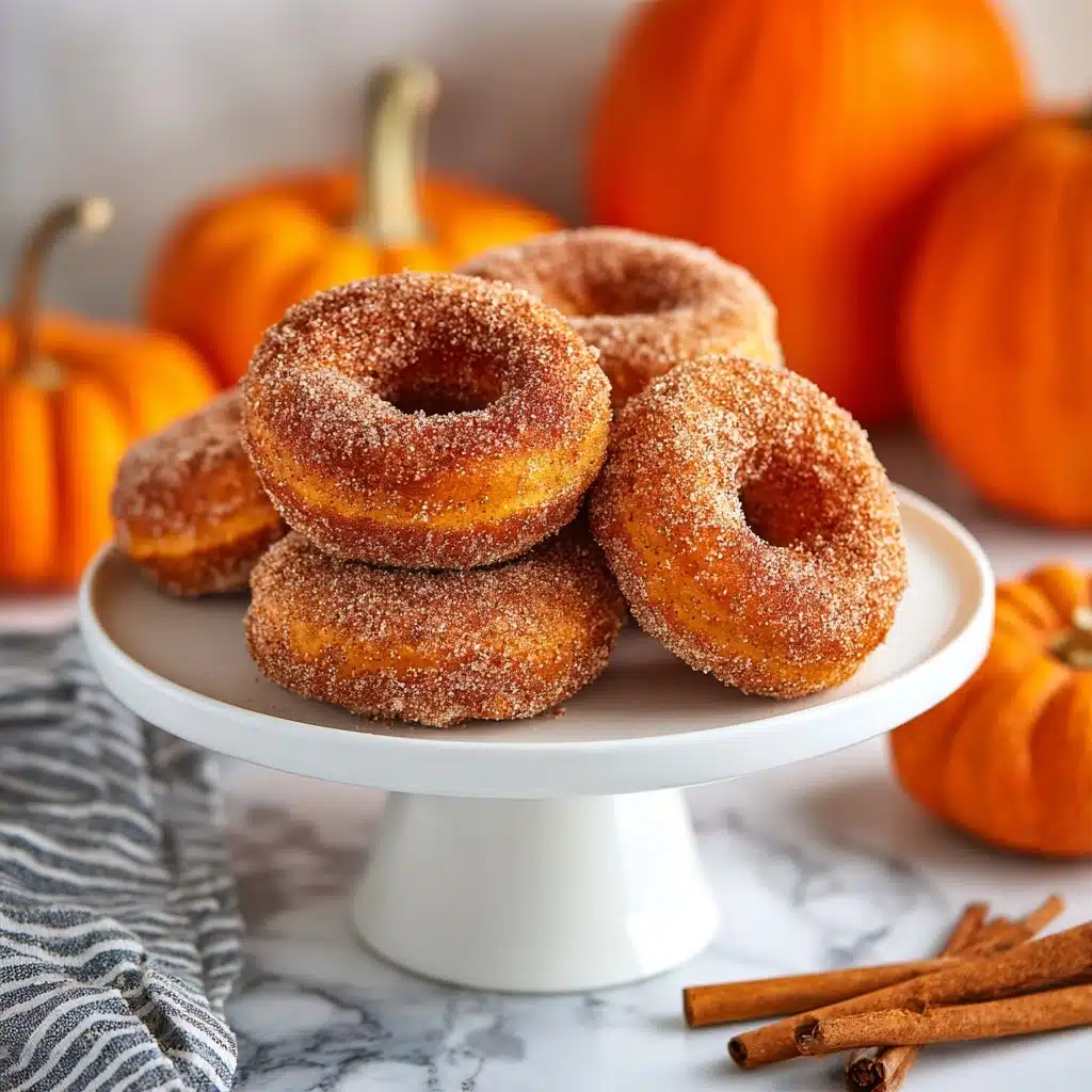 Easy Baked Pumpkin Donuts Recipe