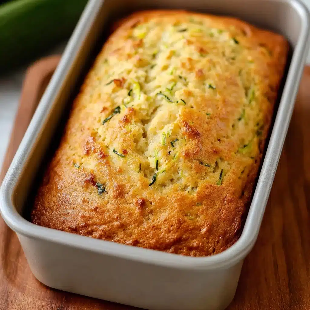 Green Onion Zucchini Cheddar Quick Bread Recipe - Recipe Image