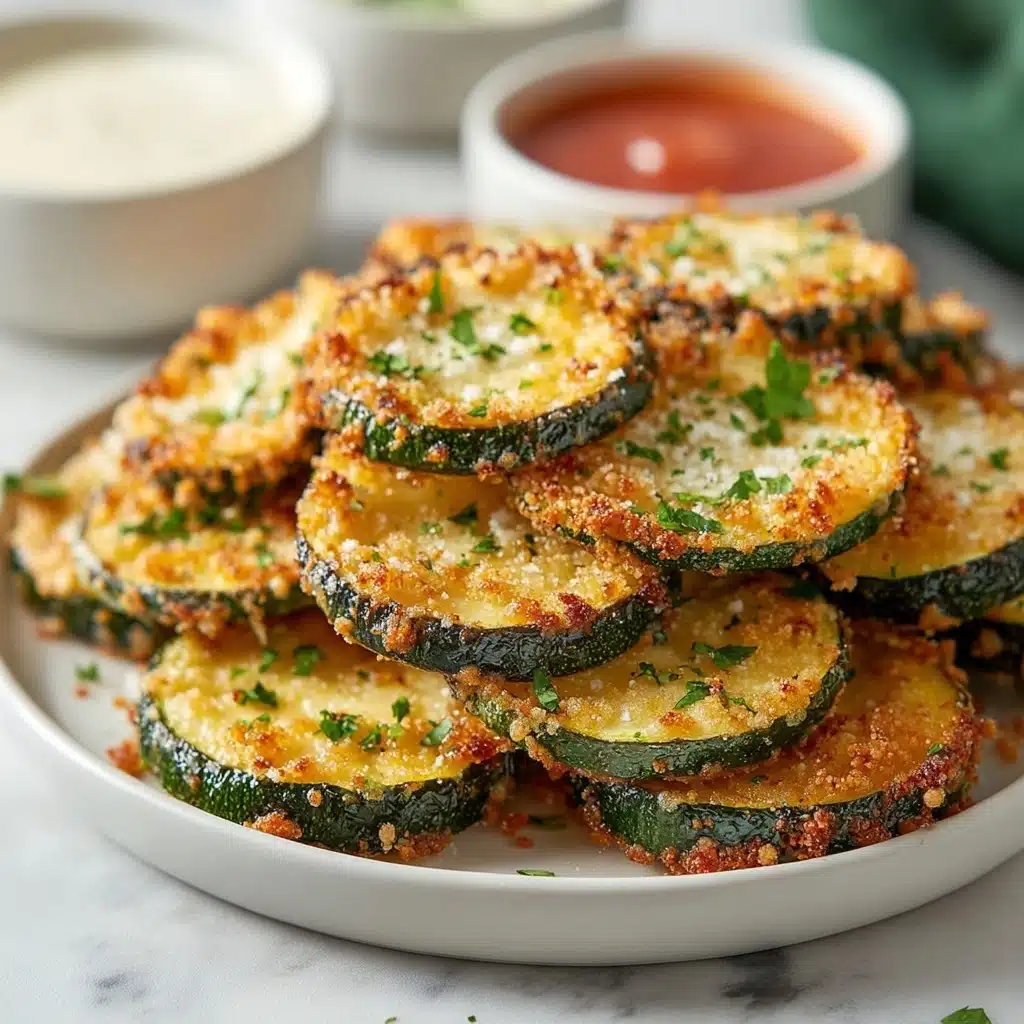 Crispy Baked Parmesan Zucchini Recipe - Recipe Image
