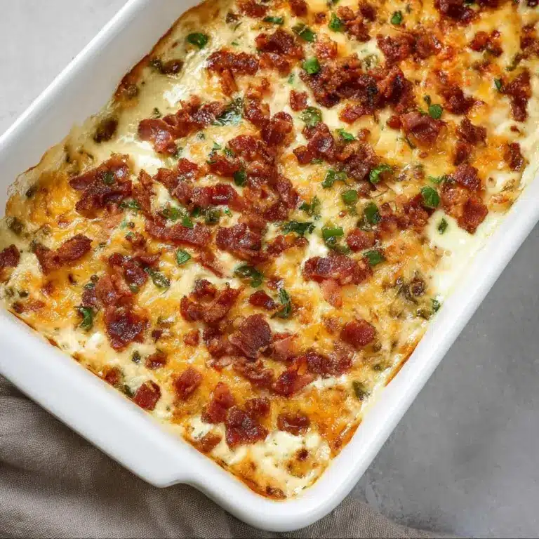 Keto Jalapeno Popper Casserole Recipe