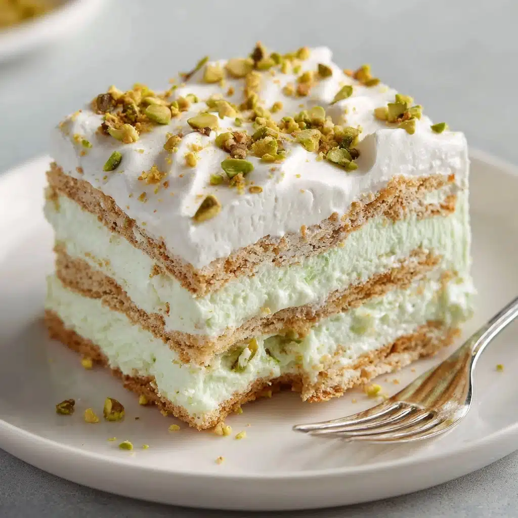 Pistachio Pudding Icebox Cake Recipe - Recipe Image