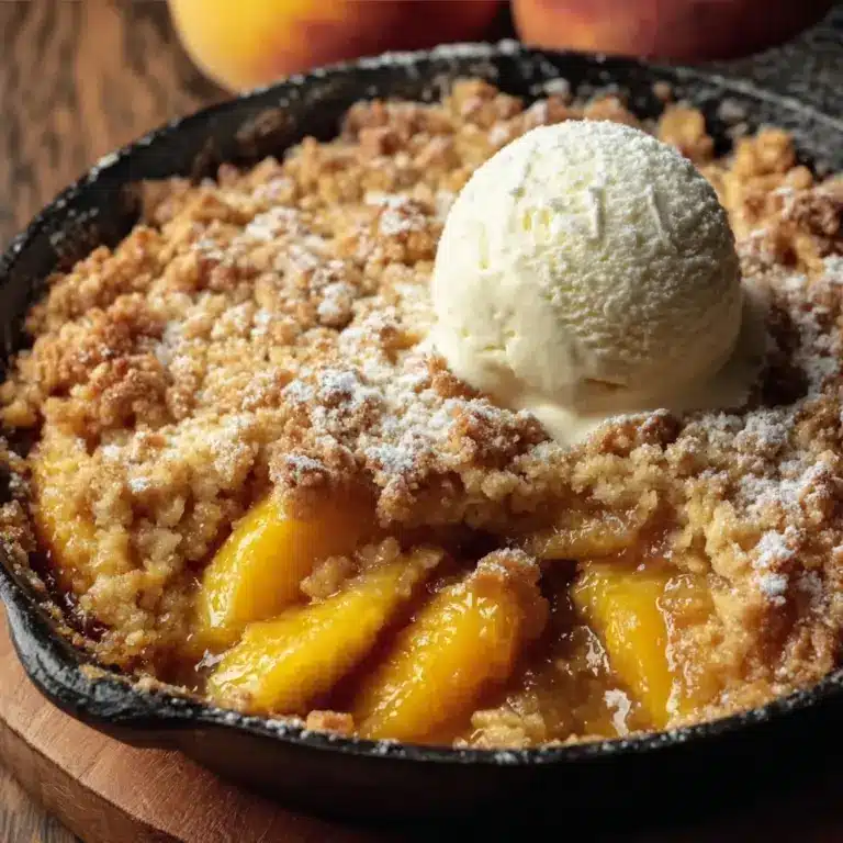 Classic Southern Peach Cobbler Recipe