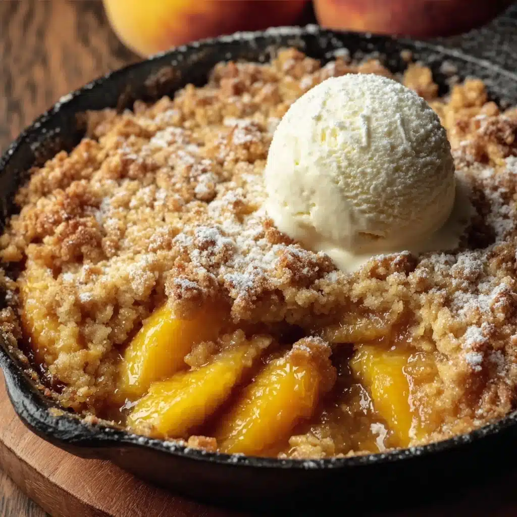 Classic Southern Peach Cobbler Recipe - Recipe Image