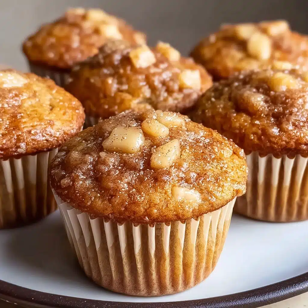 Apple Cinnamon Greek Yogurt Muffins Recipe - Recipe Image
