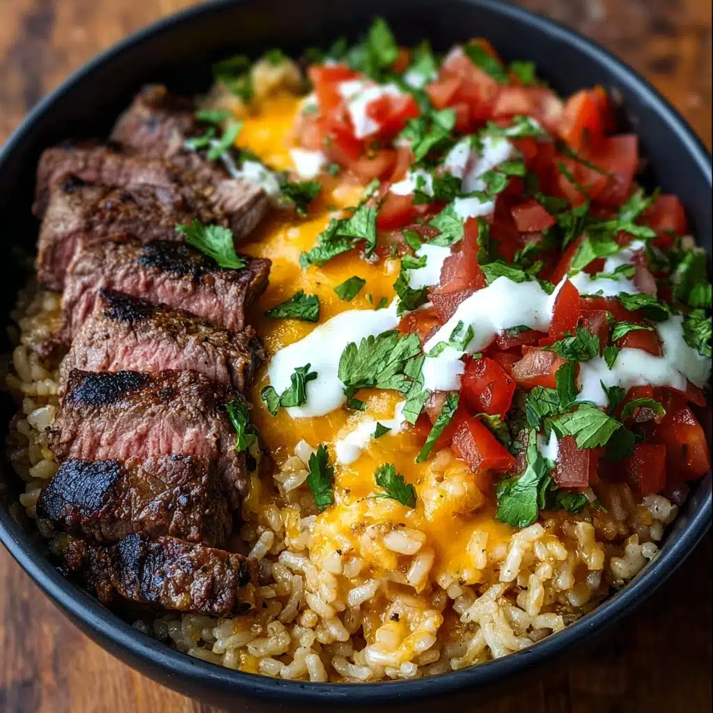 Steak Queso Rice Recipe