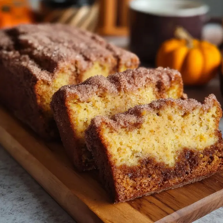 Snickerdoodle Pumpkin Bread Recipe