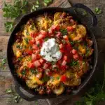Cheesy Taco Potatoes Recipe