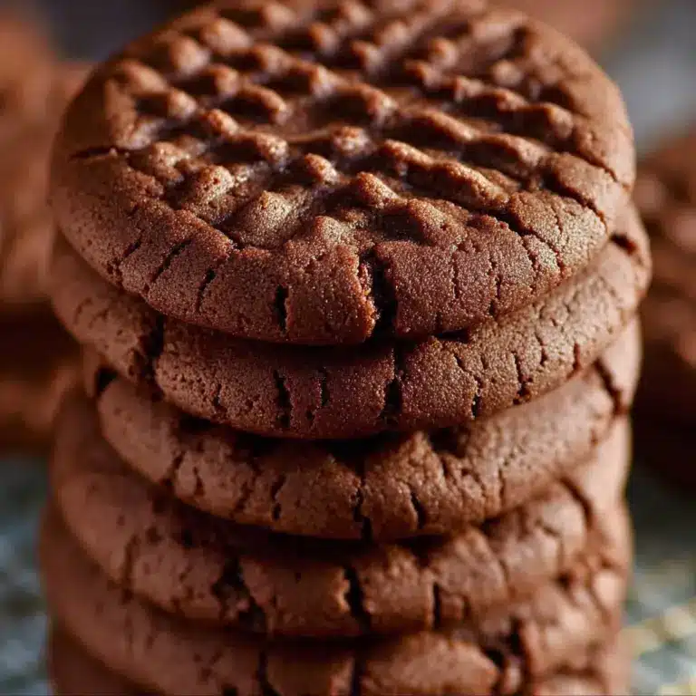 Chocolate Peanut Butter Cookies Recipe