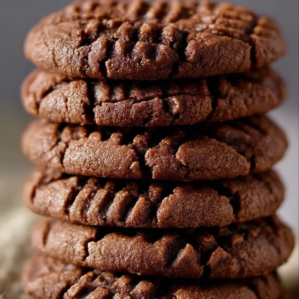 Chocolate Peanut Butter Cookies Recipe - Recipe Image