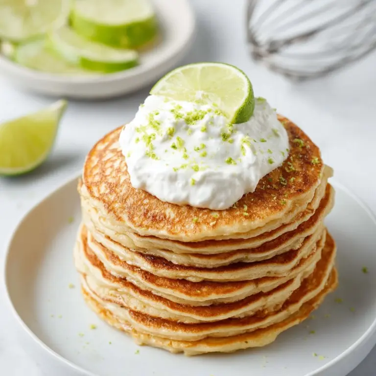 Key Lime Pie Pancakes Recipe