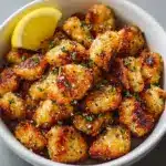 Air Fryer Lemon Chicken Bites Recipe
