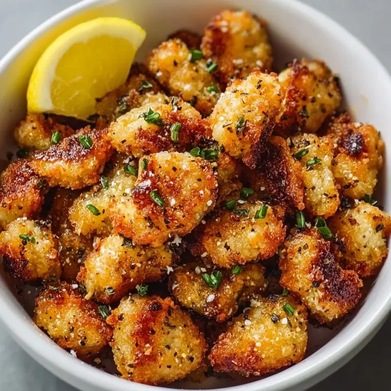 Air Fryer Lemon Chicken Bites Recipe