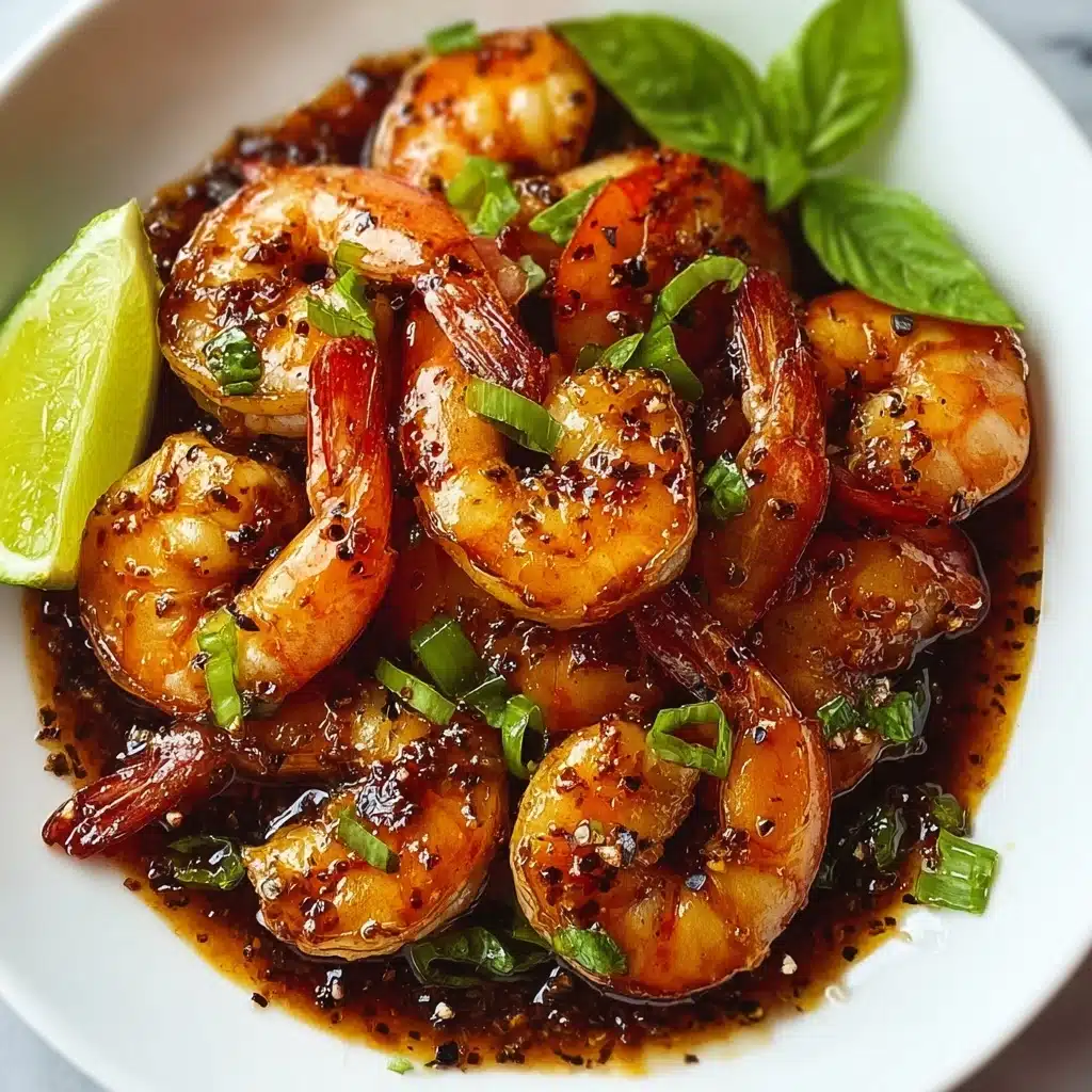 Hawaiian Garlic Shrimp with a Sweet Twist Recipe - Recipe Image