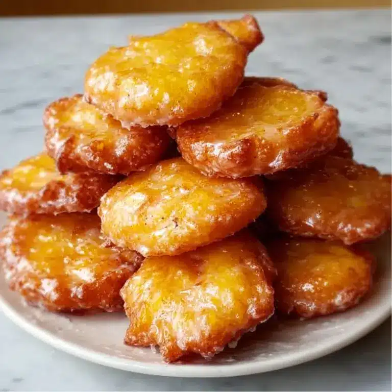 Fresh Peach Fritters That Melt in Your Mouth Recipe