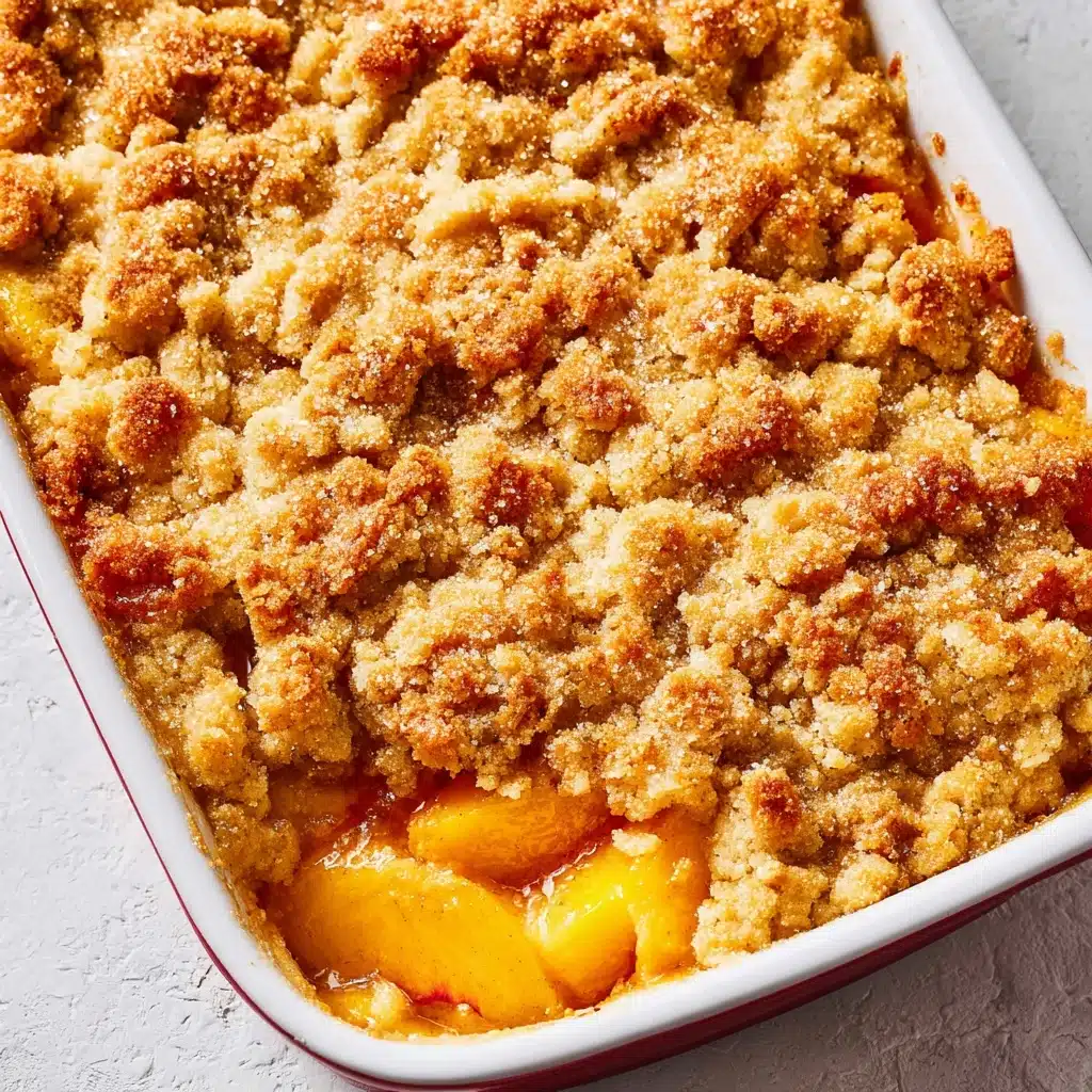 Easy Peach Cobbler Recipe