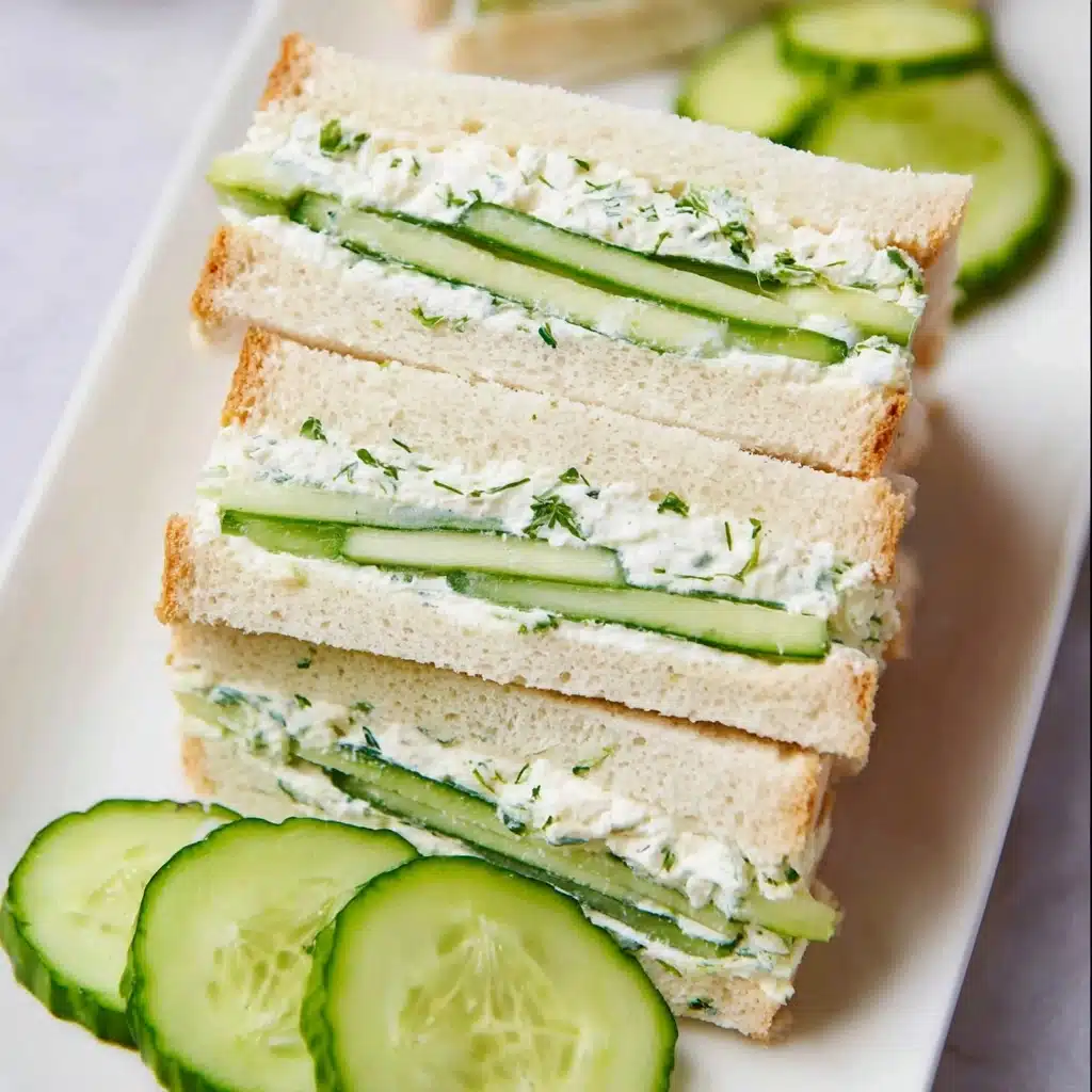 Cucumber Sandwiches Recipe - Recipe Image