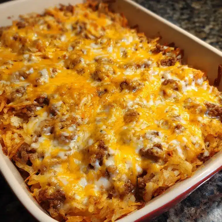 Taco Crock Pot Hashbrown Casserole Recipe
