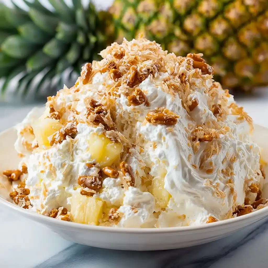 Pineapple Pretzel Fluff Recipe - Recipe Image