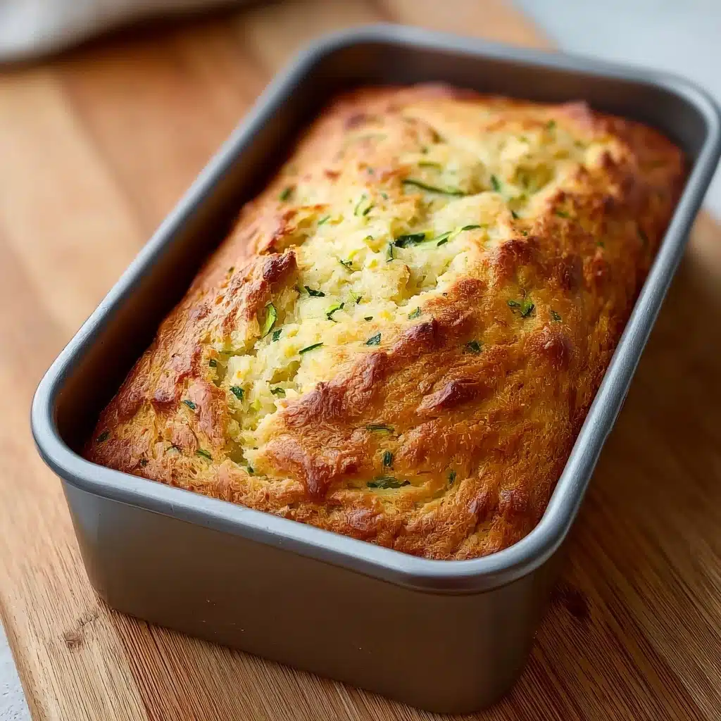 Green Onion Zucchini Cheddar Quick Bread Recipe - Recipe Image