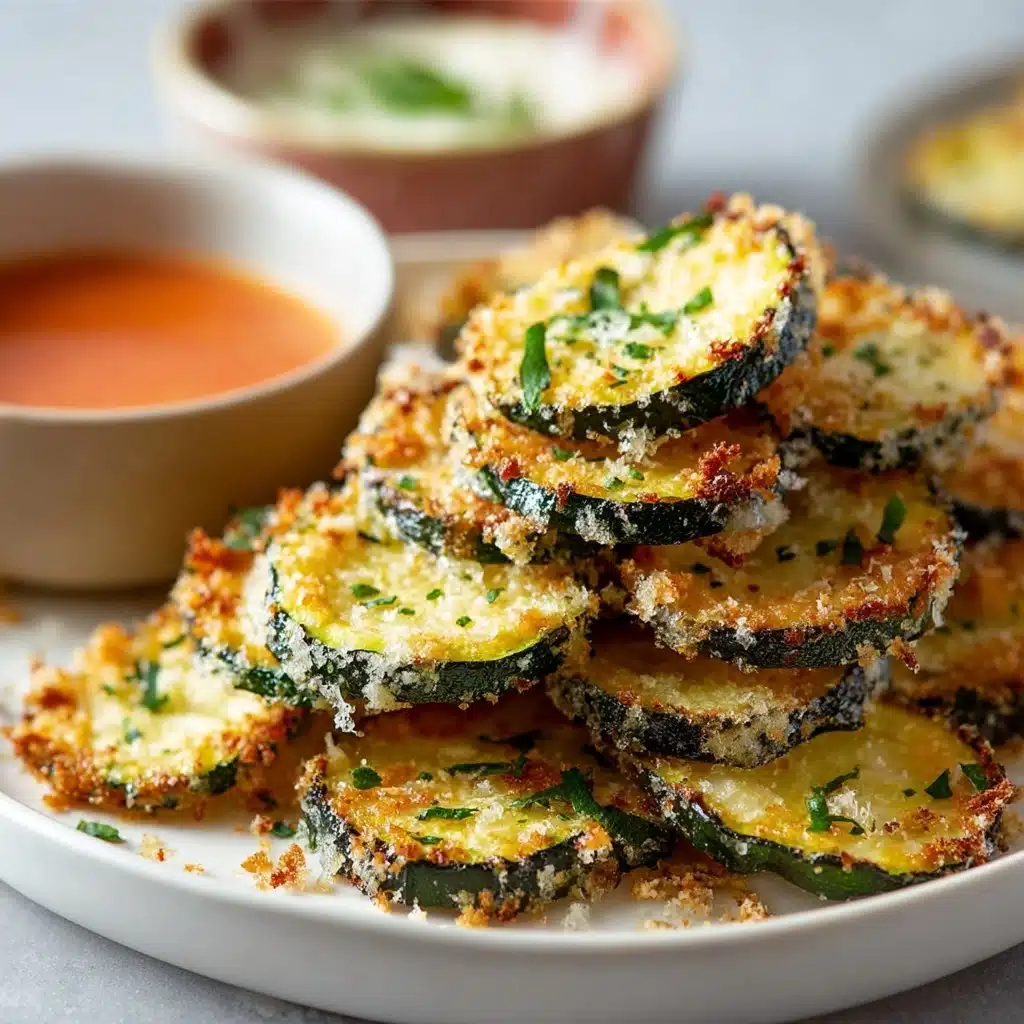 Crispy Baked Parmesan Zucchini Recipe