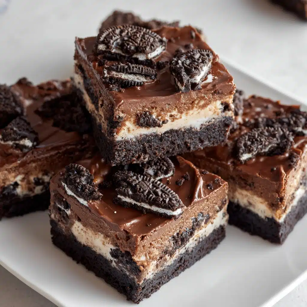 Brownie Cheesecake Bars Recipe - Recipe Image
