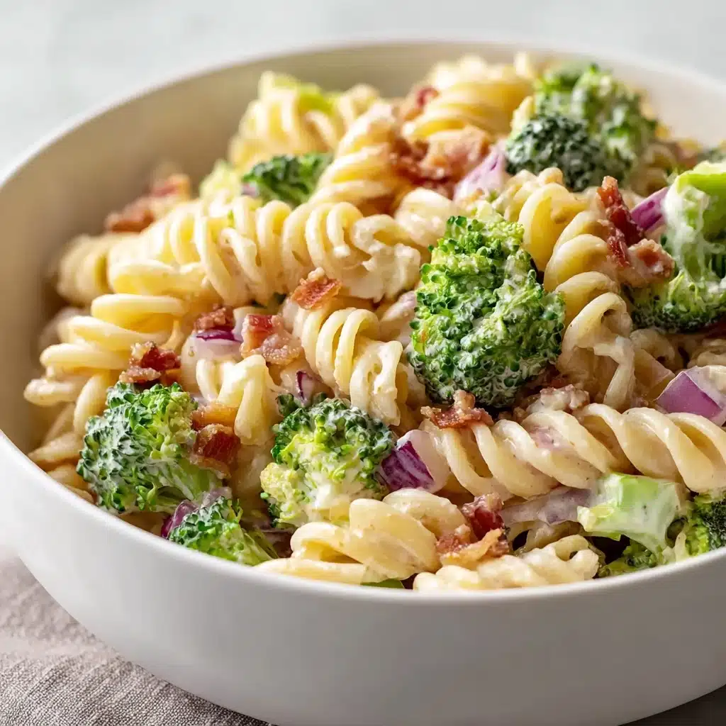 Tasty Broccoli Pasta Salad Recipe - Recipe Image
