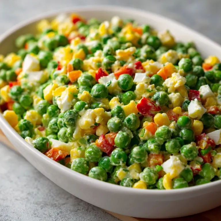 Delicious Irish Pea Salad Recipe