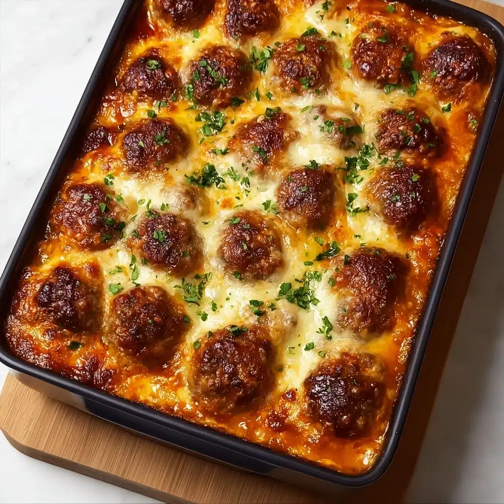 Dump-and-Bake Meatball Casserole Recipe