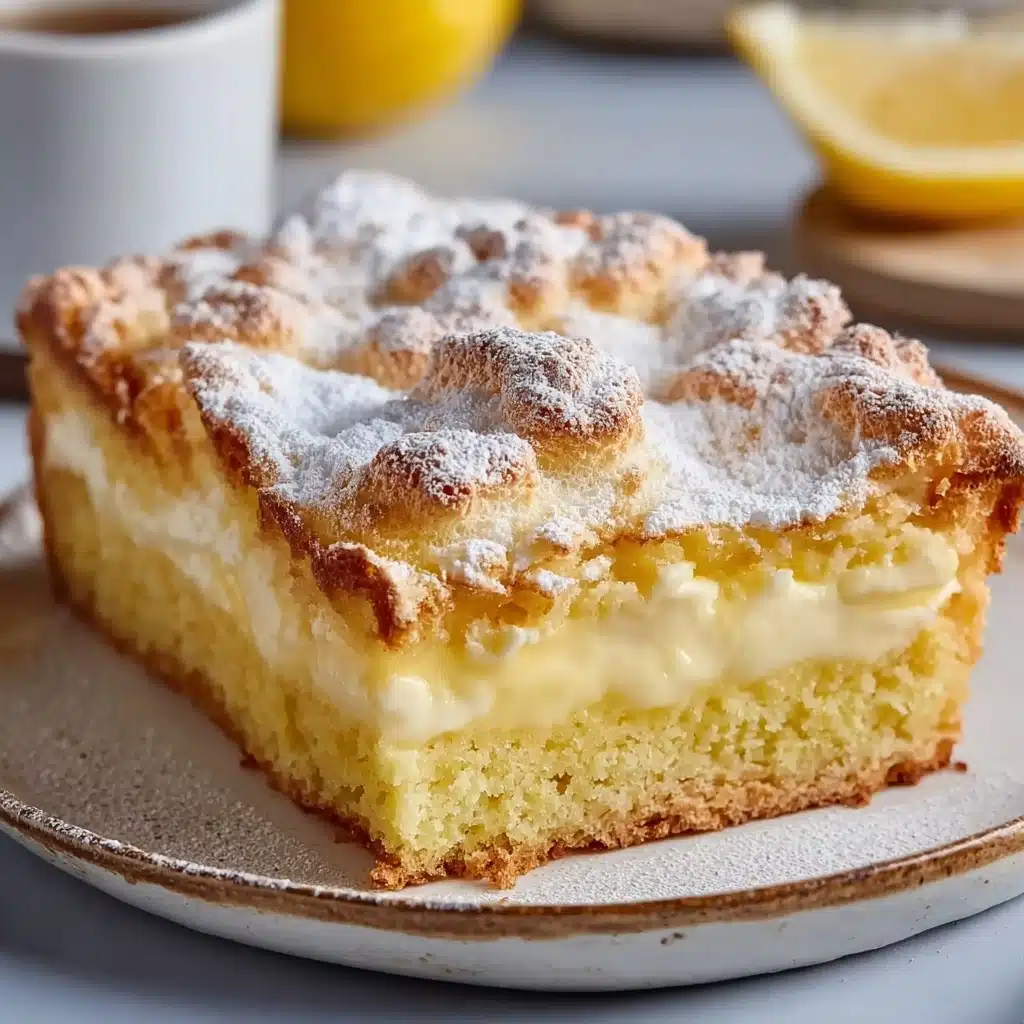 One-Bowl Lemon Dessert Recipe - Recipe Image