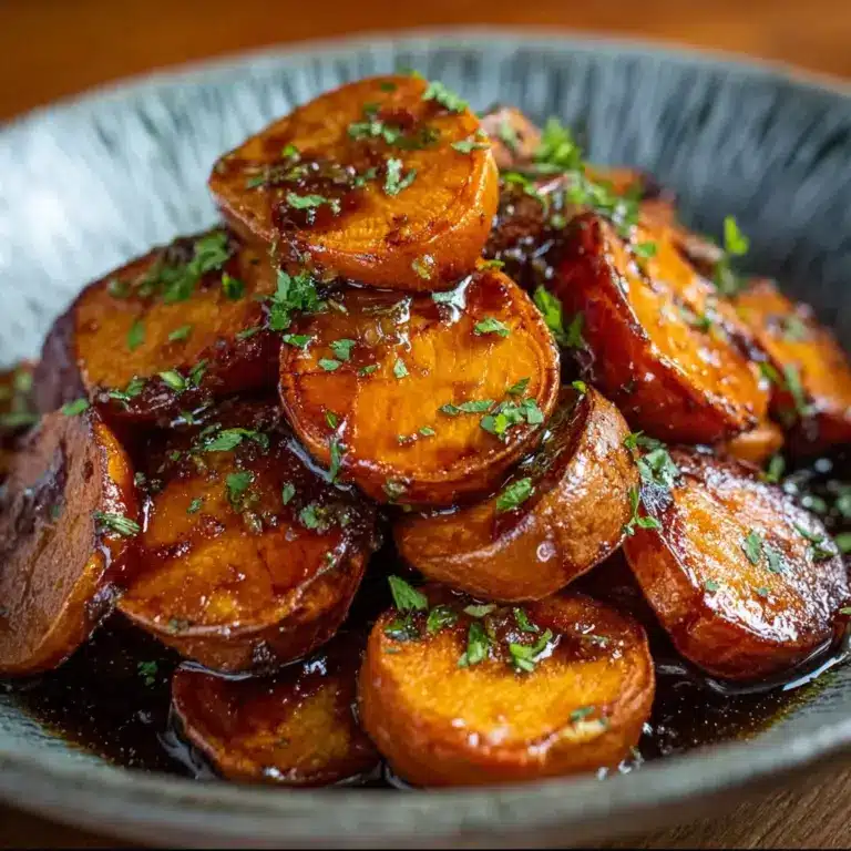 Walnut Maple Roasted Sweet Potatoes Recipe