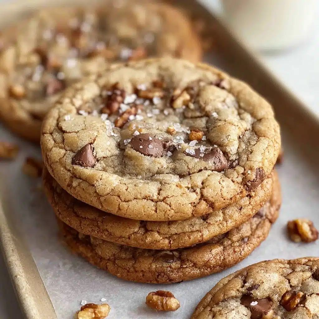Brown Butter Coffee Toffee Cookies Recipe - Recipe Image