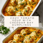 Best Tomato Soup with Cheddar Bay Dumplings Recipe