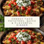 Cheesy Taco Potatoes Recipe