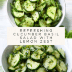Cucumber and Basil Salad Recipe