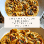Cajun Chicken Tortellini with Garlic Sauce Recipe