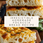 Easy Homemade Focaccia Bread Recipe