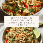 Thai Quinoa Crunch Salad: A Refreshing Healthy Delight! Recipe