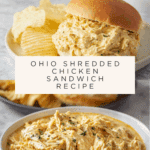 Ohio Shredded Chicken Sandwich Recipe