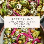 Chickpea Feta Avocado Salad Recipe
