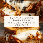 Lazy Chicken Parmesan Grilled Cheese Recipe