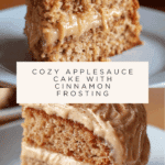 Applesauce Cake with Cinnamon Cream Cheese Frosting Recipe
