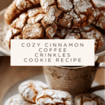 Cinnamon Coffee Crinkles Recipe