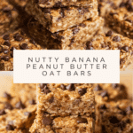 Easy Banana Peanut Butter Oatmeal Bars Recipe
