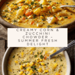 Delightful Summer Fresh Corn and Zucchini Chowder Recipe