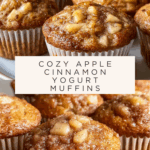 Apple Cinnamon Greek Yogurt Muffins Recipe