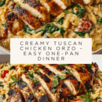 Creamy Tuscan Chicken Orzo Recipe